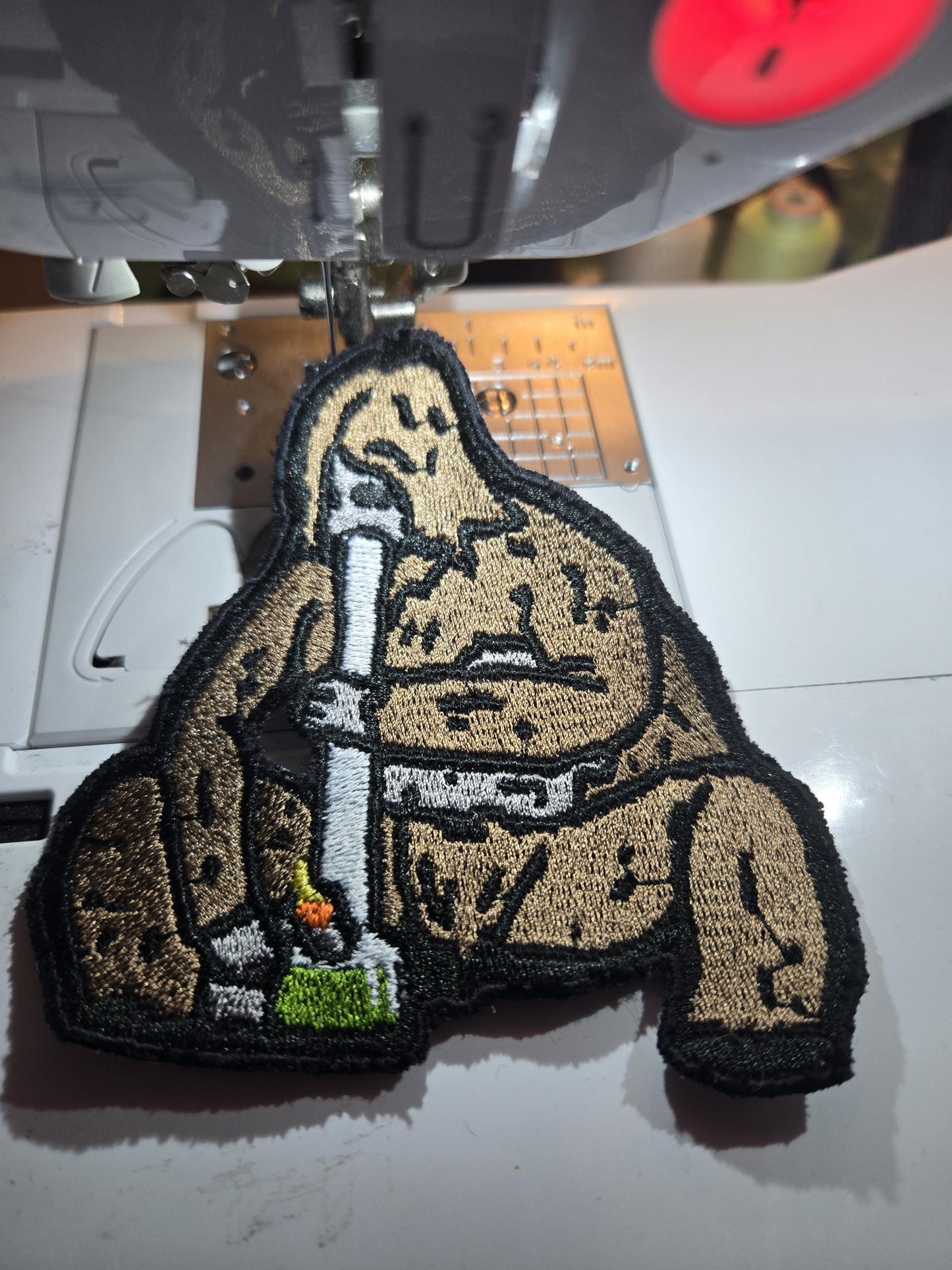Sassy The Sasquatch Patch- High Quality Embroidery, Durable Weatherproof Canvas