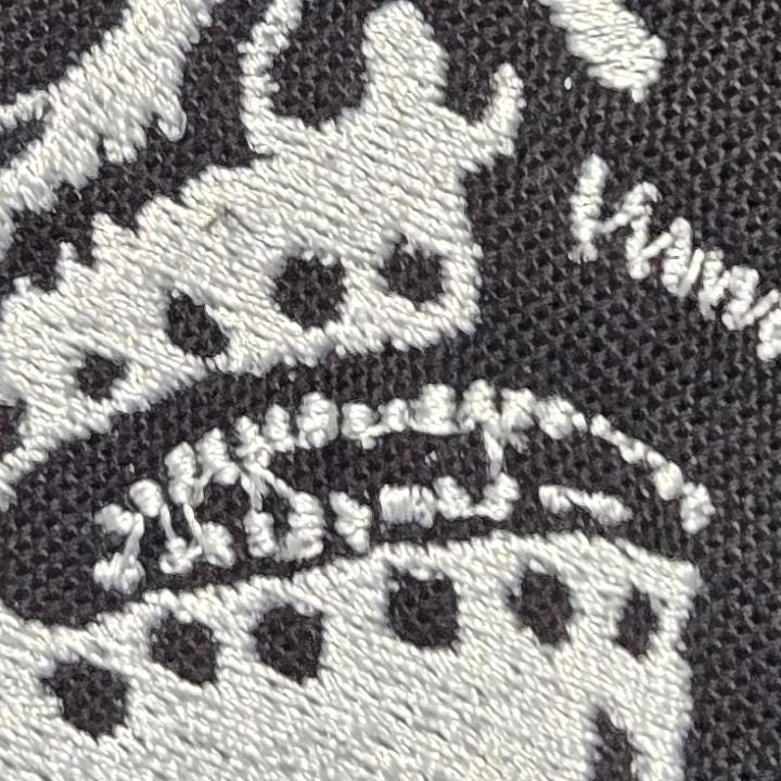 Slipknot Chris Fehn Mask 3 Patch Embroidered
