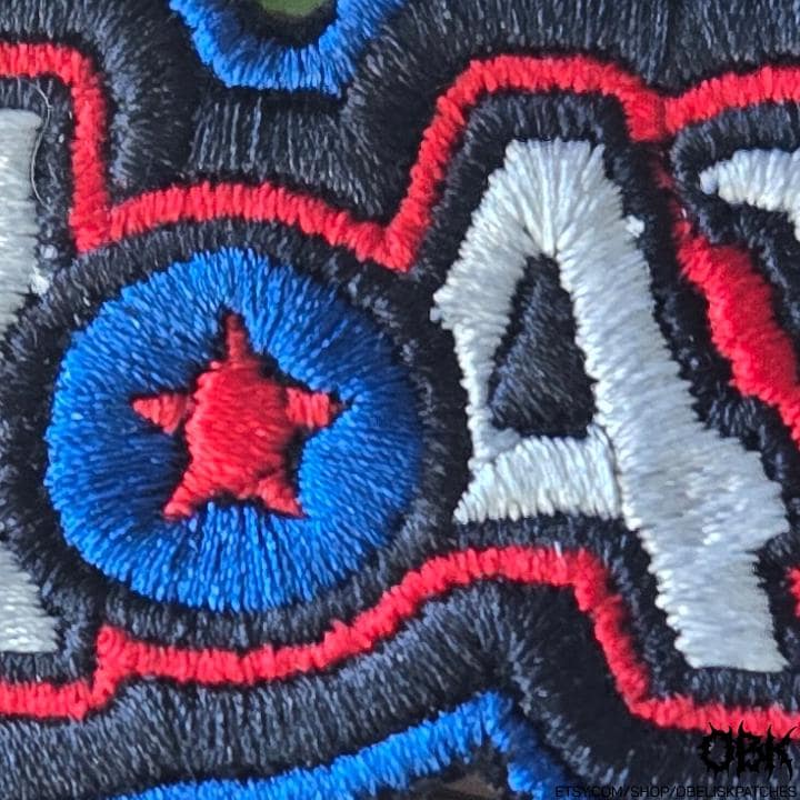 Sum 41 Patch ~ High Quality Embroidery, Durable Weatherproof Canvas