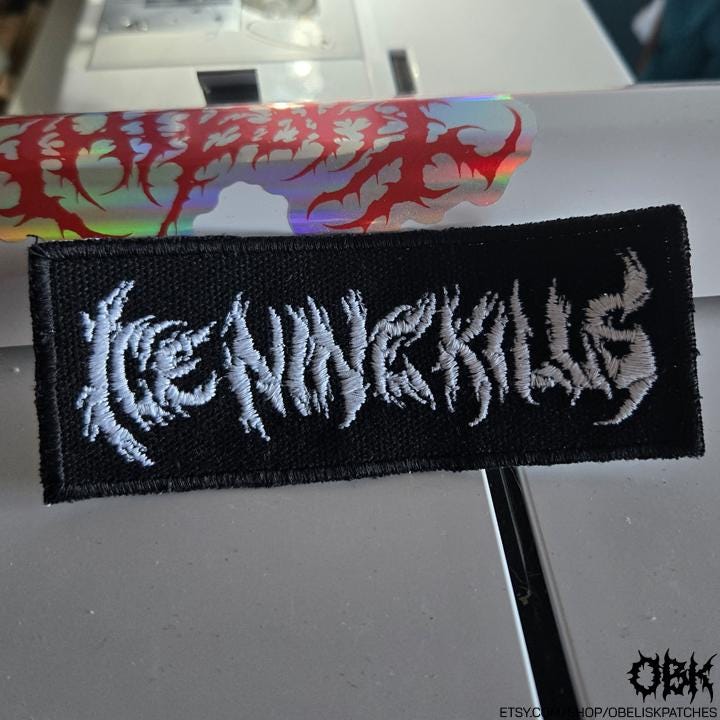 Ice Nine Kills ~ High Quality Embroidery, Durable Weatherproof Canvas