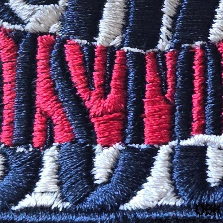 Social Distortion Patch ~ High Quality Embroidery, Durable Weatherproof Canvas