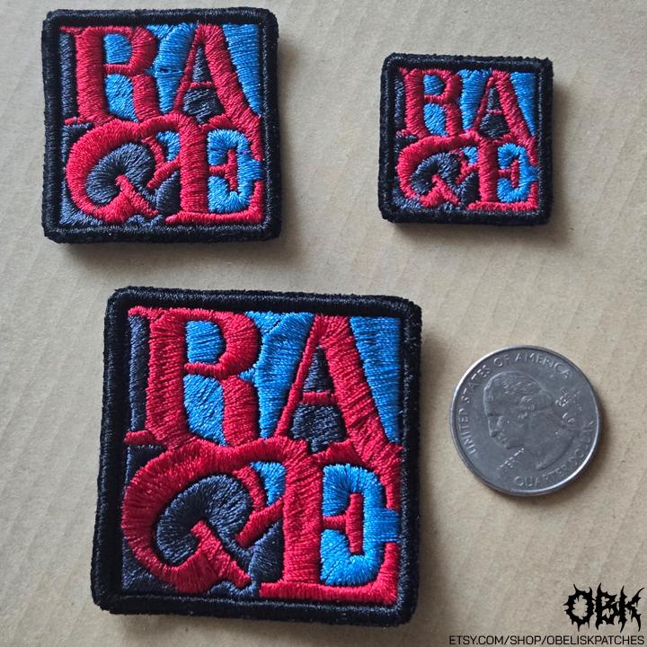 Rage Against The Machine Embroidered Patch