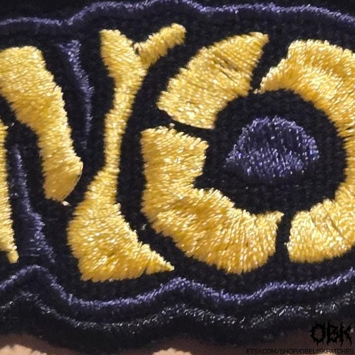 NOFX ~ High Quality Embroidery, Durable Weatherproof Canvas Patch