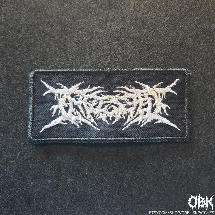 Ingested Patch Embroidered