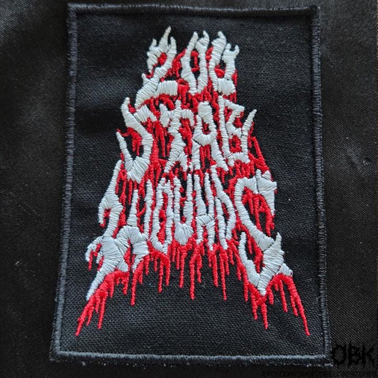 200 Stab Wounds Embroidered Patch