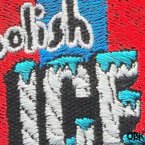 Abolish Ice Patch ~ High Quality Embroidery, Durable Weatherproof Canvas