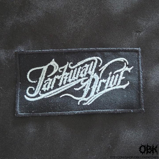 Parkway Drive Logo ~ High Quality Embroidery, Durable Weatherproof Canvas Patch