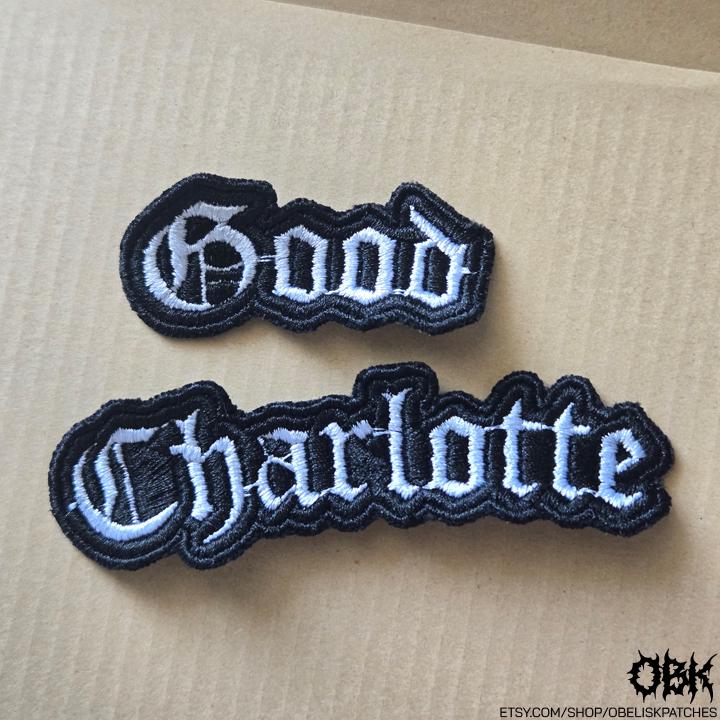 Good Charlotte ~ High Quality Embroidery, Durable Weatherproof Canvas Patch