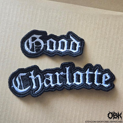 Good Charlotte ~ High Quality Embroidery, Durable Weatherproof Canvas Patch