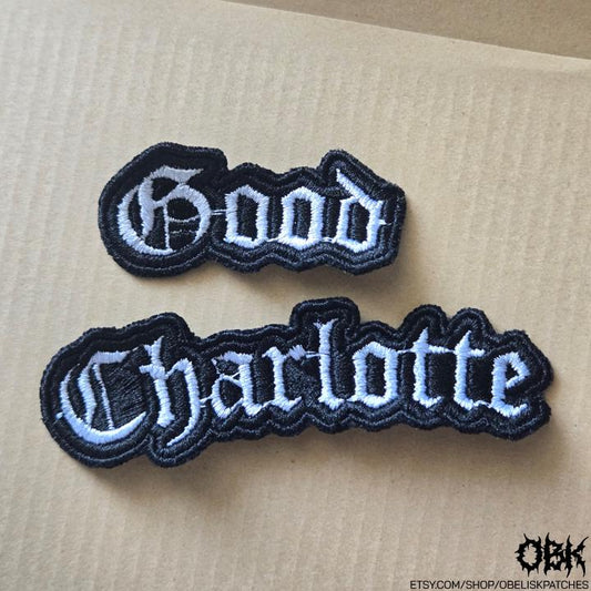 Good Charlotte ~ High Quality Embroidery, Durable Weatherproof Canvas Patch