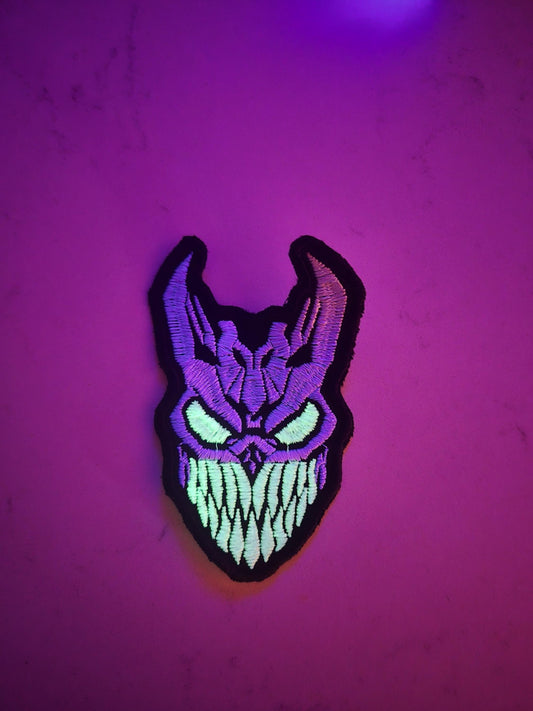 Slaughter To Prevail Mask v2 Patch - glow in the dark version