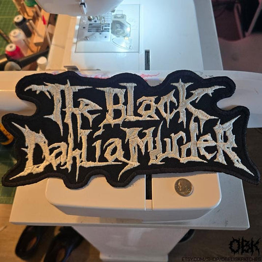 The Black Dahlia Murder Back Patch Embroidered