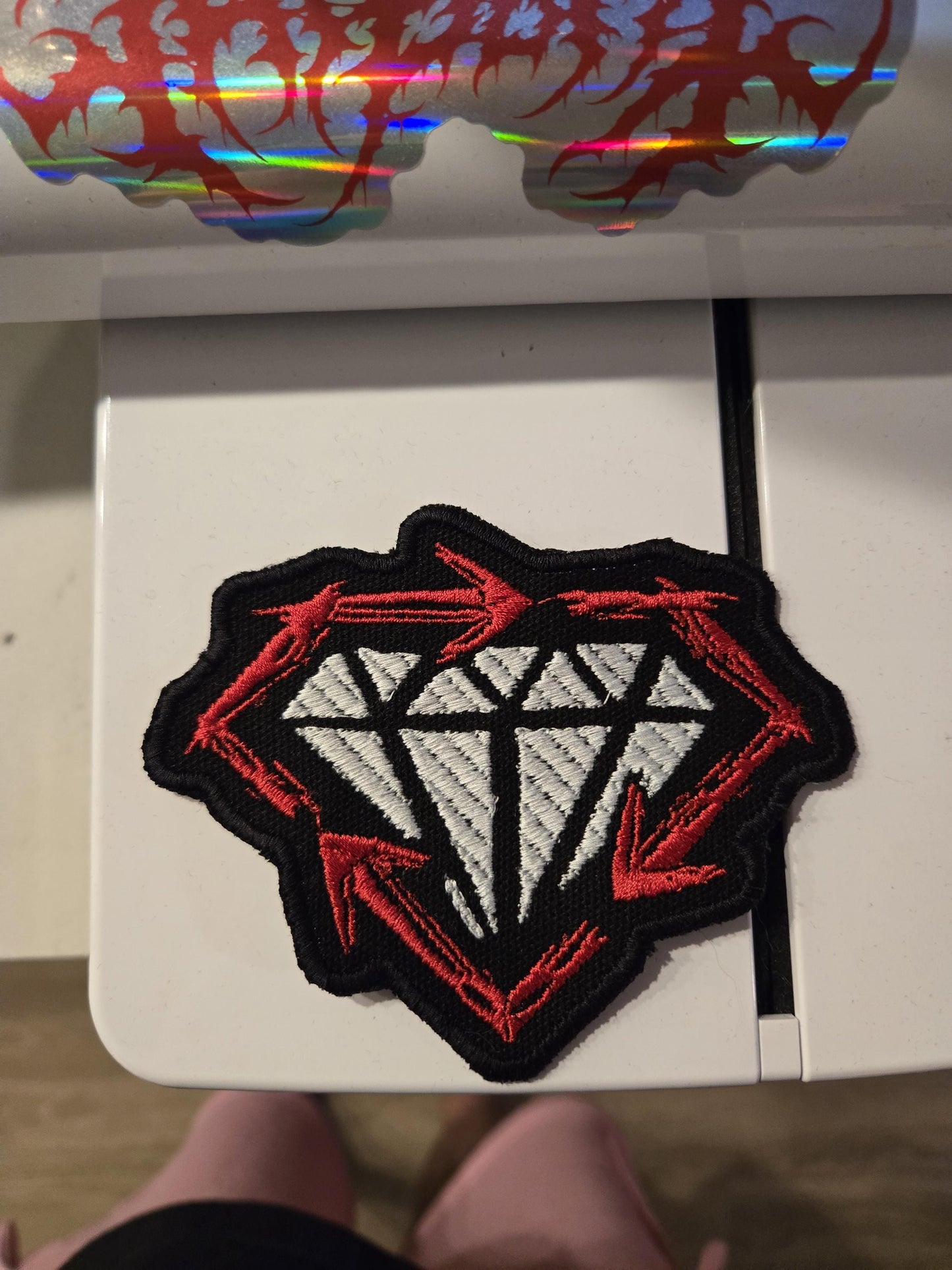 Stick To Your Goals Patch Embroidered