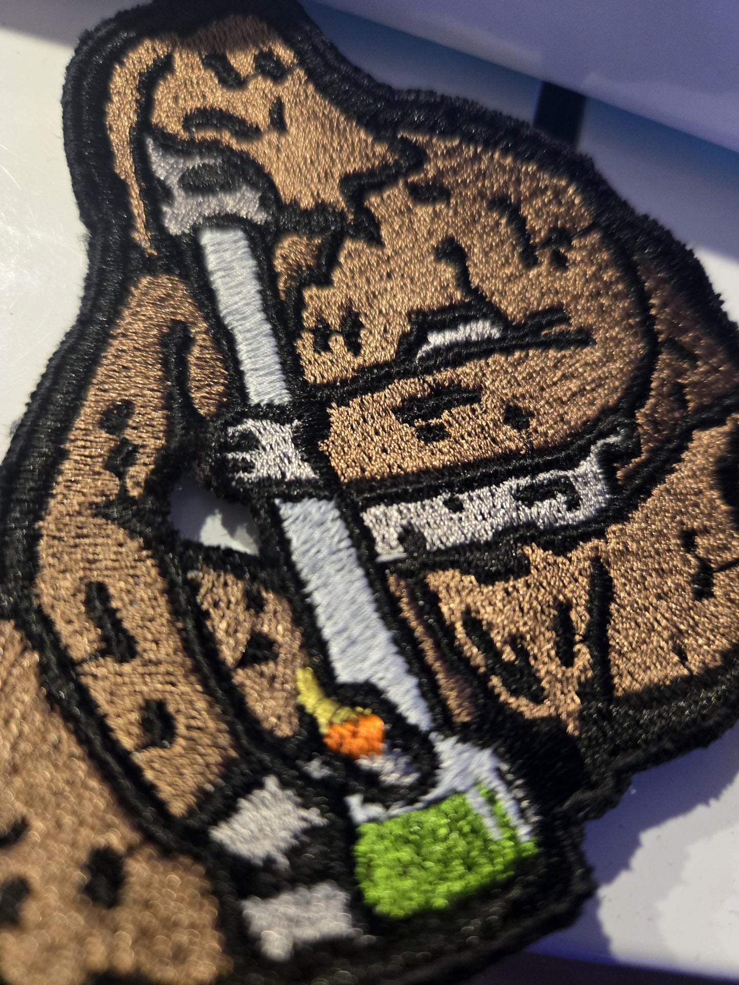 Sassy The Sasquatch Patch- High Quality Embroidery, Durable Weatherproof Canvas