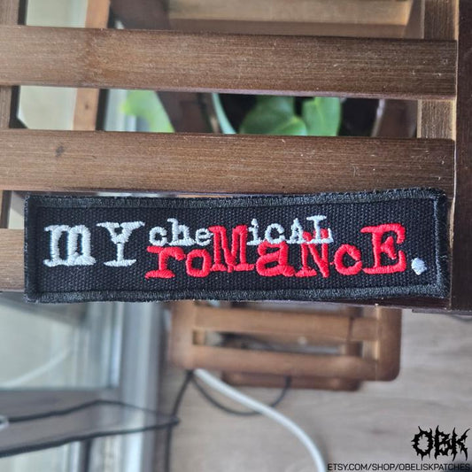 My Chemical Romance ~ High Quality Embroidery, Durable Weatherproof Canvas Patch