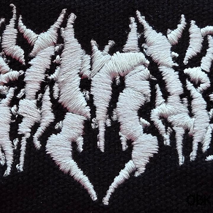 Bilmuri Embroidered Patch, Weatherproof Canvas