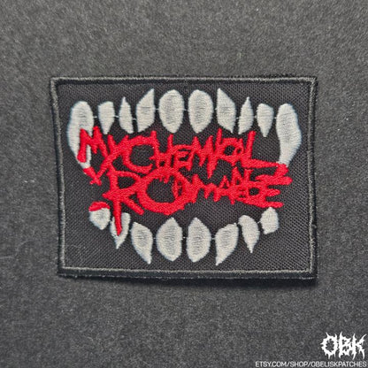 My Chemical Romance ~ High Quality Embroidery, Durable Weatherproof Canvas Patch
