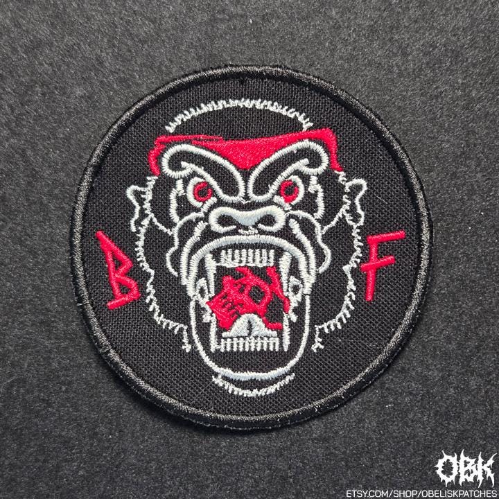 Blast Fiends Patch - The Black Dahlia Murder Club Embroidered