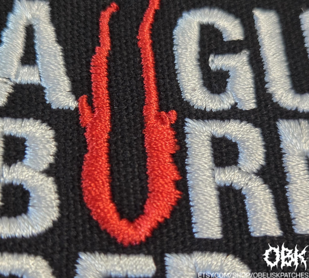 August Burns Red Patch - Embroidered Patch: Canvas, Waterproof