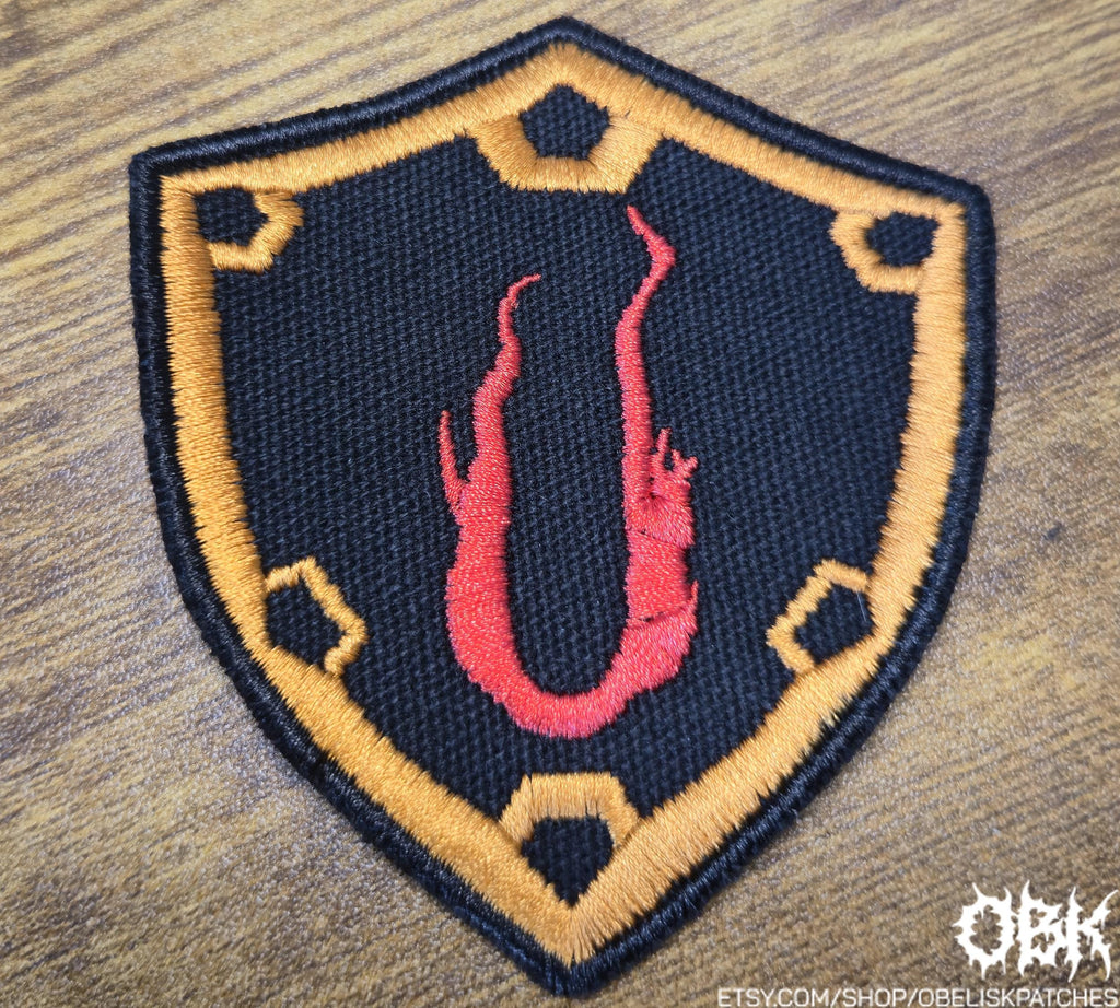August Burns Red Badge - Embroidered Patch: Canvas, Waterproof
