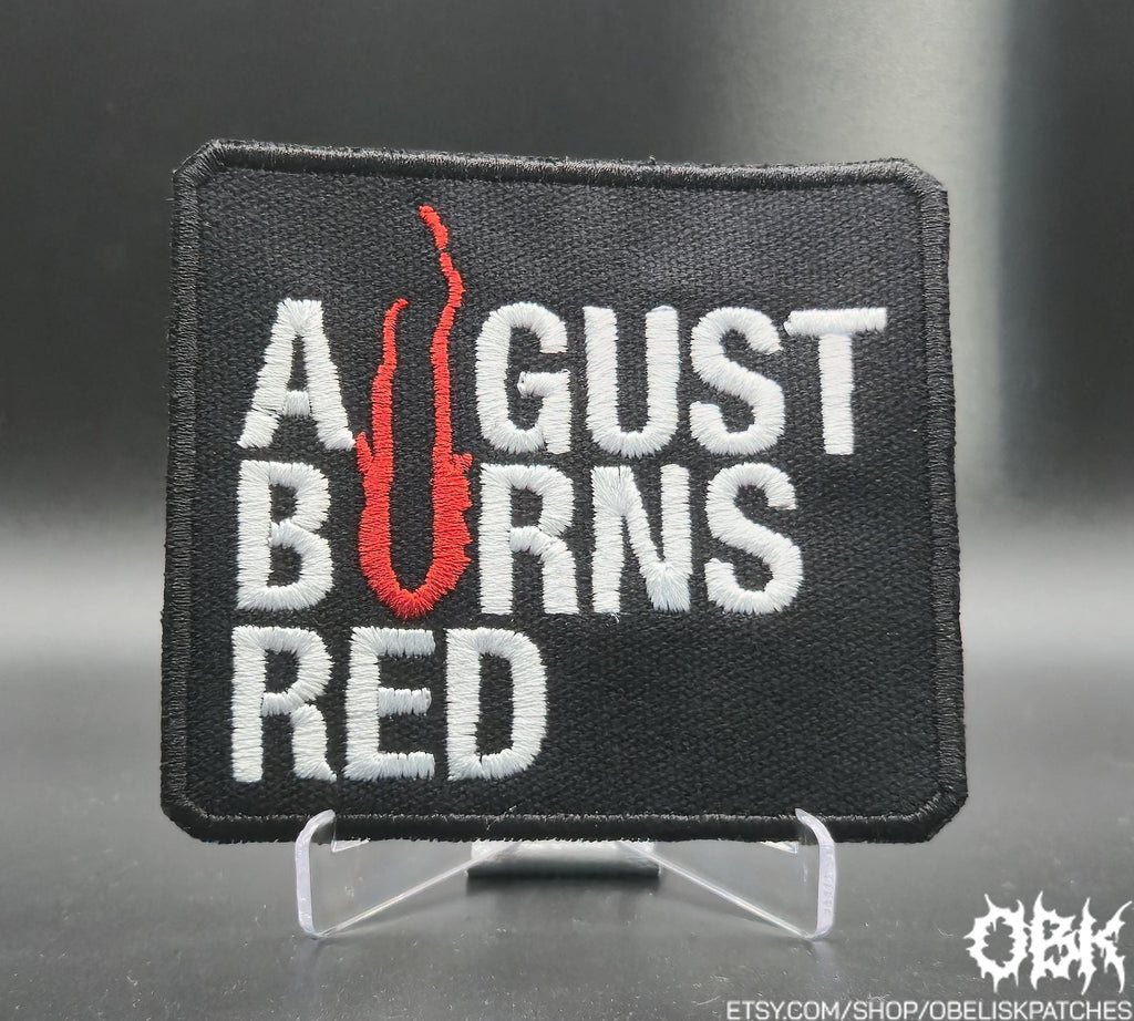 August Burns Red Patch - Embroidered Patch: Canvas, Waterproof