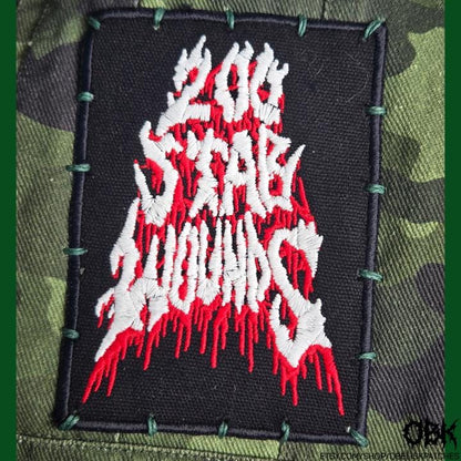 200 Stab Wounds Embroidered Patch