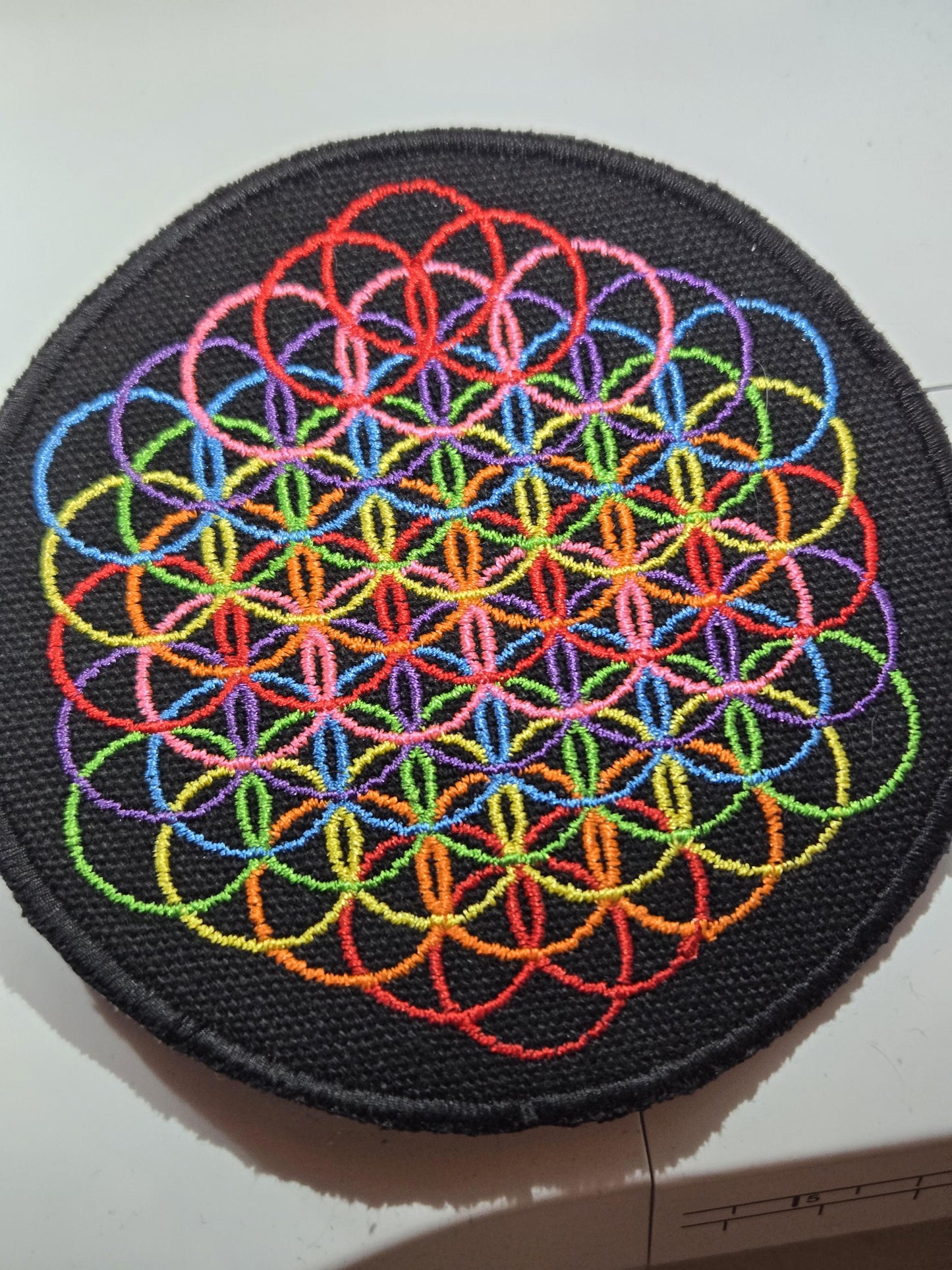 Bring Me The Horizon Sempiternal Patch (Rainbow Version) ~ High Quality Embroidery, Durable Weatherproof Canvas