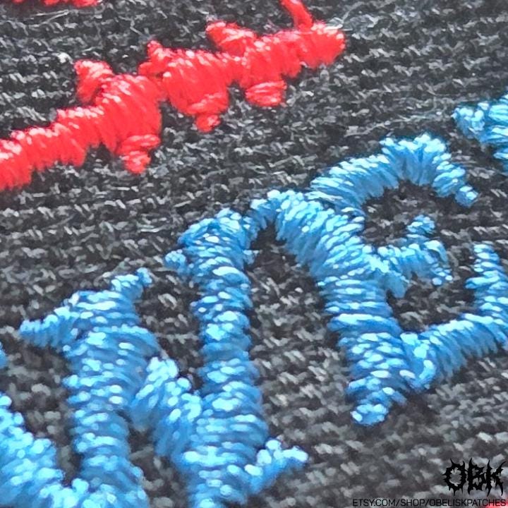 Pabst Powered - PBR ~ High Quality Embroidery, Durable Weatherproof Canvas Patch