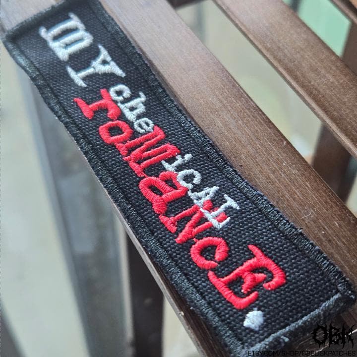 My Chemical Romance ~ High Quality Embroidery, Durable Weatherproof Canvas Patch