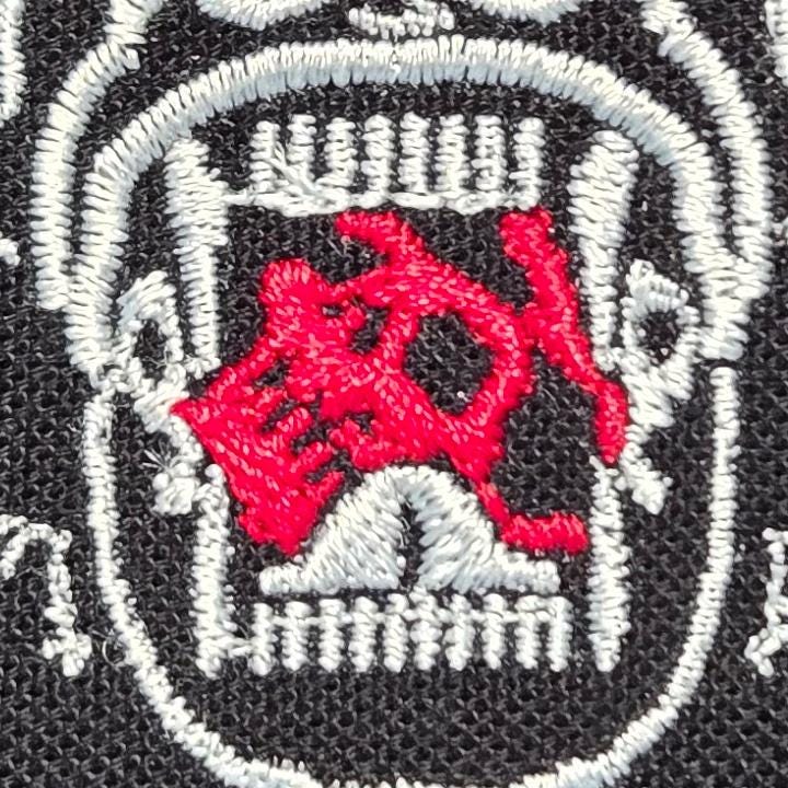 Blast Fiends Patch - The Black Dahlia Murder Club Embroidered