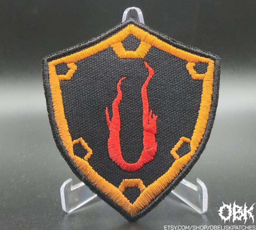 August Burns Red Badge - Embroidered Patch: Canvas, Waterproof
