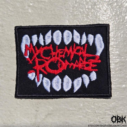 My Chemical Romance ~ High Quality Embroidery, Durable Weatherproof Canvas Patch