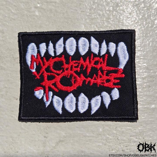 My Chemical Romance ~ High Quality Embroidery, Durable Weatherproof Canvas Patch