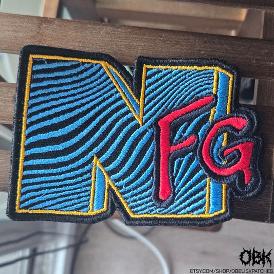 New Found Glory Patch ~ High Quality Embroidery, Durable Weatherproof Canvas