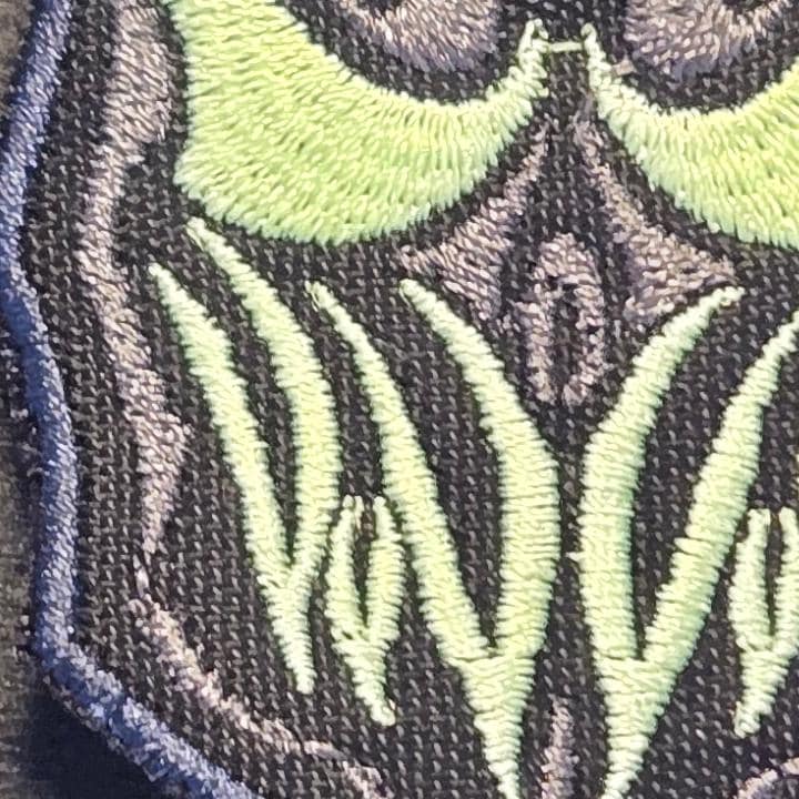 Slaughter To Prevail Mask - Glows In The Dark! ~ High Quality Embroidery, Durable Weatherproof Canvas Patch