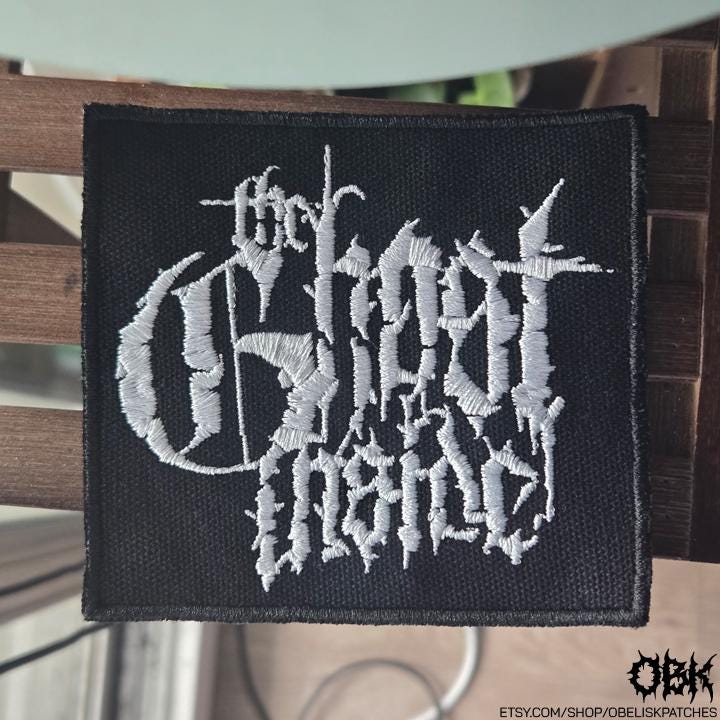 The Ghost Inside ~ High Quality Embroidery, Durable Weatherproof Canvas Patch