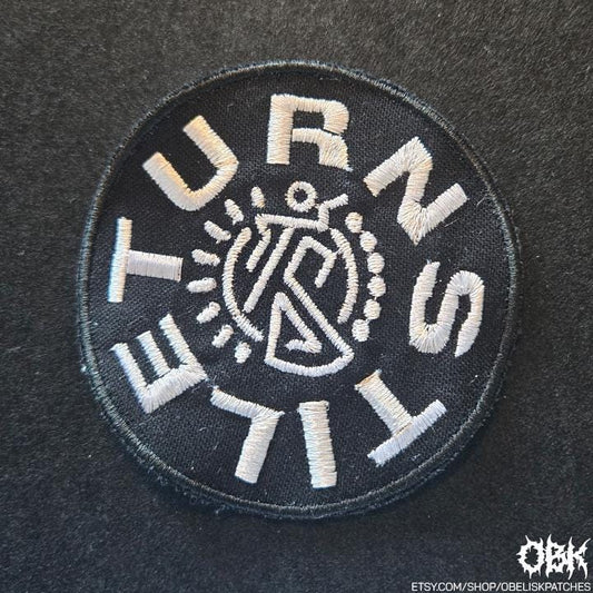 Turnstile Patch Embroidered ~ Squiggle Dance