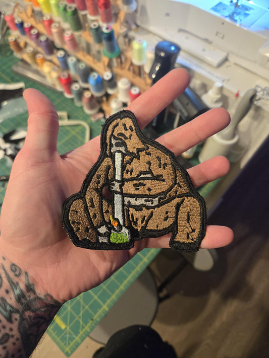 Sassy The Sasquatch Patch- High Quality Embroidery, Durable Weatherproof Canvas
