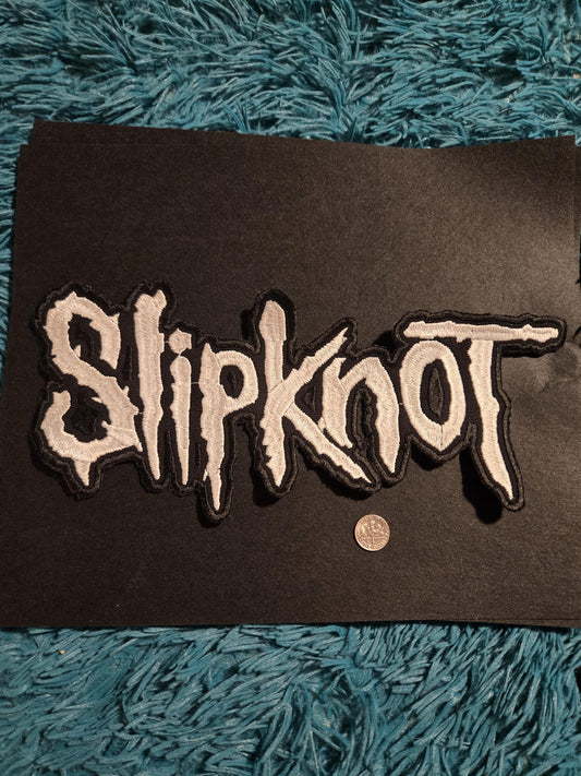 Embroidered Slipknot Back Patch Glow In The Dark