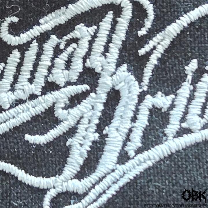 Parkway Drive Logo ~ High Quality Embroidery, Durable Weatherproof Canvas Patch