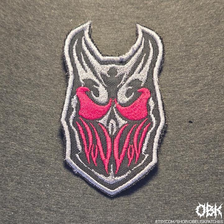 Slaughter To Prevail Mask Patch - Color Set 1