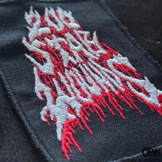 200 Stab Wounds Embroidered Patch