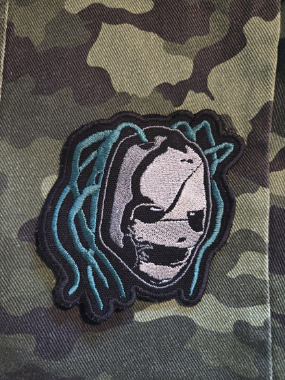 Corey Taylor Slipknot Mask Embroidered Patch