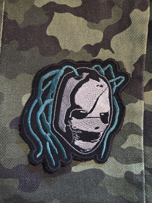 Corey Taylor Slipknot Mask Embroidered Patch